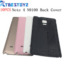 RTBESTOYZ 10PCS/Lot Battery Back Cover For Samsung Galaxy Note 4 N9100 Battery Housing Door Back Case 2024 - buy cheap
