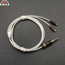 OKCSC Headphone Cords A2DC Interface Cable 3.5mm Plug Upgrade cable 8 Cores Plated Silver for ATH-CKR100/ATH-CKR90/ATH-CKS1100 2024 - buy cheap