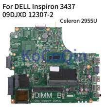 Kocoqin placa-mãe para laptop, inspiron 14r 3437 5437 2955u, para computador, placa-mãe para dell 2024 - compre barato