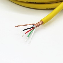 Línea de señal de alto rendimiento con USB, 4 núcleos, HIFI, 4N, OFC, sin oxígeno, red blindada de cobre + lámina, cable plateado de cobre 2024 - compra barato