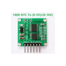 Módulo transmisor de temperatura de conversión lineal, Termistor NTC de voltaje de giro de 100K, 0-5V, 0-10V, 5 uds. 2024 - compra barato