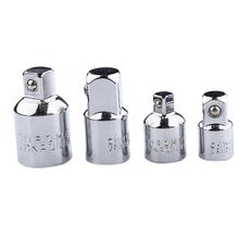 4pcs 1/4 3/8 1/2 Drive Socket Adapter Converter Reducer Air Impact Craftsman Socket Wrench Adapter Hand Tools Set 2024 - compre barato