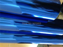 Blue Foil Hot Stamping Bussines on PVC Paper Card 0.7X131yds(0.64x120m)/Roll 2024 - buy cheap