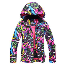 Лыжные спортивные куртки для женщин, куртки для сноуборда, сохраняющая тепло зимняя обувь, спортивная зимняя Лыжная куртка, дышащая водонепроницаемая ветрозащитная 2024 - купить недорого