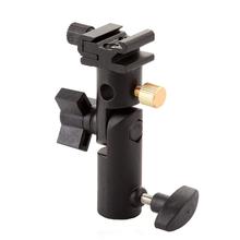 FOTGA E Type Flash Shoe Umbrella Holder Light Stand Bracket for 1/4" 3/8" DSLR Camera 2024 - buy cheap