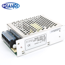 DIANQI power supply 50W 5V 10A mini size power supply unit ac dc converter  mini size ms-50-5  5v variable dc voltage regulator 2024 - buy cheap