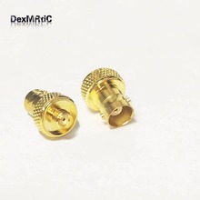 1pc BNC Female Jack  switch SMA Female Jack  RF Coax Adapter convertor   Straight  Goldplated  NEW wholesale 2024 - buy cheap