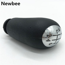 Newbee 5 / 6 Speed Manual ABS Car Gear Stick Shift Knob Lever Handle Head For Renault Clio III MK3 Megane Scenic MK2 2003 -2009 2024 - buy cheap