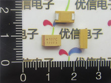 20pcs/lot High Quality SMD tantalum capacitor 100UF 7343 16V 100UF D type 20% tantalum capacitor 16V 2024 - buy cheap