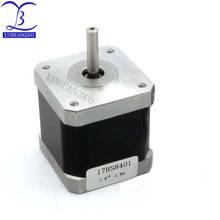 Best Excellent !  1pcs 4-lead Nema17 Stepper Motor 42 motor Nema 17 motor 42BYGH 1.8A (17HS8401) motor for CNC XYZ 2024 - buy cheap