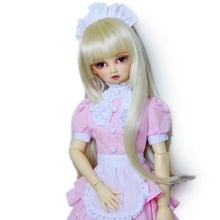 Униформа горничной для косплея wamami, 220 #, для куклы 1/4 MSD AOD DOD BJD 2024 - купить недорого