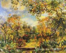 paintings on canvas Beaulieu Landscape, by Pierre Auguste Renoir Reproduction High Quality Hand-painted 2024 - buy cheap