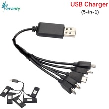 3.7v 500mA (5 in 1) Charger For Visuo Xs809 Xs809w Xs809hw SG700 DM107s S169 Multi-function charging Cable Rc Drone Spare Parts 2024 - buy cheap