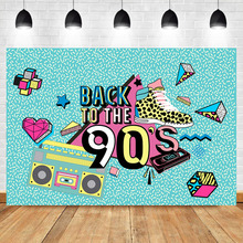 Fondo de grafiti de estilo Retro para fotografía, telón de fondo con diseño de grafiti de moda, zapatos de Hip Hop, cartel de fiesta temática de los 90 2024 - compra barato