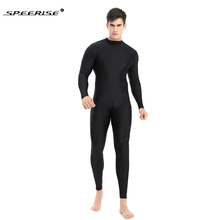 SPEERISE Adult Full Body Long Sleeve Unitard Mens Spandex Unitards Gymnastic Turtleneck Bodysuit Plus Size Zentai Dance Wear 2024 - buy cheap