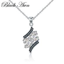 2021 New Silver Necklace 925 Sterling Silver Infinite Fine Jewelry Wedding Pendants Trendy Engagement Necklaces for Women P109 2024 - buy cheap