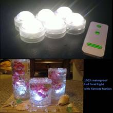 12pcs Romantic Waterproof Submersible LED Tea Light Electronic Candle Light for Wedding Party Christmas Valentine Decoration 2024 - buy cheap