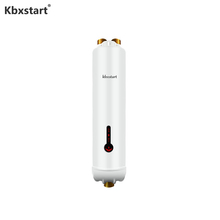 220V 3400W Instant Electric Tankless Water Heater for Bathroom Kitchen Cold and Hot Water Dual Use Water Heating Fast Shower 2024 - buy cheap