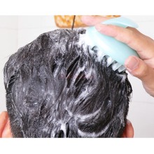 Escova massageadora para banho, escova massageadora universal para couro cabeludo ferramenta meridiana para cuidados com a saúde manual 2024 - compre barato