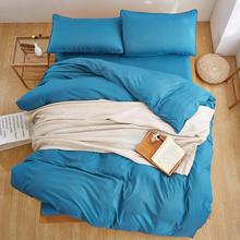 Jogo de cama macio e confortável, minimalista, capa dupla, fronha, tamanho ru 70*70cm 2024 - compre barato