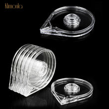 2pcs/6pcs Nail Art Striping Tape Line Box Plastic Clear Gold Sliver Wire Storage Case Nail Sticker Holder Nail Accessories 2024 - buy cheap
