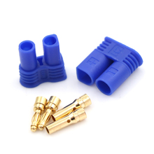 1 Set EC2 Male Female Bullet Connector Banana Head Plug For RC Lipo Battery 2024 - buy cheap