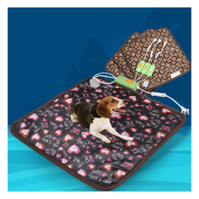 220V Dog Blanket Heating Mat Waterproof Electric Pad for Cats Heated Warmer Bed Waterproof Carpet Pet Winter 2024 - buy cheap