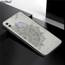 Funda para Huawei P Smart 2019 funda dura de teléfono para Huawei Honor 10 Lite a prueba de Shcokproof suave TPU textura de tela cubierta P Smart 2019 2024 - compra barato