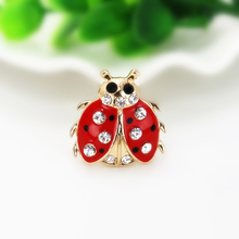 OneckOha Fashionable Animal Pin Alloy Expoyed Ladybug Brooches Clothing Accessories 2024 - buy cheap