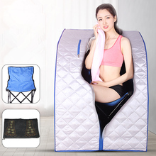 Infrared Sauna Personal Folding Home For Sauna Spa  Dry Portable Bath Room Carbon fiber plate heating Lose Weight Sauna Cabin 2024 - buy cheap