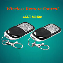 433MHz/315MHz 2 pcs/lot Wireless Remote Control Controller Keyfobs Keychain  Just For Our Alarm System 2024 - buy cheap