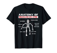 Brazilian Jiu Jitsu Anatomy T-Shirts Funny Bjj Martial Arts New Fashion Brand Street Hip Hop Fitness Irish T Shirts 2024 - buy cheap