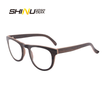 black frame glasses high quality luxury myopia glasses frame women eyeglasses round vintage glass 68045 2024 - buy cheap