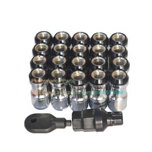 High Quality 44mm Formula Wheel Lug Nut Racing Lug Nut Black 20pieces/box P1.5 2024 - buy cheap