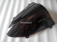 Parabrisas negro para motocicleta Kawasaki Ninja 250R 2008-2011 2009 2010 08 09 10 11 ABS, novedad 2024 - compra barato
