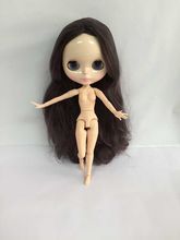 Boneca nude blyth com frete grátis, boneca de fábrica ksm 039 adequada para mudança diy, brinquedo bjd para meninas 2024 - compre barato