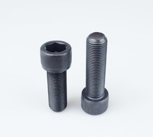 2pcs M10 allen screws hexagon cup knurling head fine tooth 1mm/1.25mm pitch machine screw fine Thread 16mm-60mm length 2024 - buy cheap