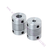 4 peças eixo acoplamento 8x5mm para impressora 3d cnc fresagem motor de passo servo d18mm * l25mm 2024 - compre barato