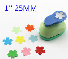 free ship 1'' flower eva foam punch child diy craft punch scrapbook paper cutter scrapbooking punches Embosser  S2937-9S8563 2024 - buy cheap