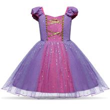 2019 Toddler Girls Summer Flower Dress Princess Party Dresses For Girls Ball Gown Wedding Events Kids Clothing 2024 - buy cheap