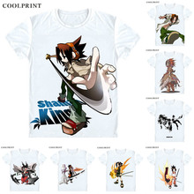 Asakura Yoh Asakura Yo T Shirt Shaman King Hiroyuki Takei Shaman Kingu Casual TShirt Premium T-Shirt Printed Short Sleeve Shirts 2024 - buy cheap