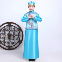Fantasia infantil de príncipe tradicional chinesa, roupa para dança e palco infantil 2024 - compre barato