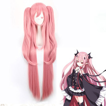 Krul Tepes-Peluca de Cosplay Anime Owari no Seraph of The End Third ancestro, disfraz Sexy de vampiro, Peluca de pelo sintético + gorro de peluca 2024 - compra barato