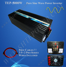 solar power inverter 5kw inverter 12v 220v 5kw 5000w pure sine wave inverter 2024 - buy cheap