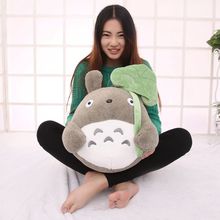 Lotus leaf style about 30cm cm totoro plush toy soft doll ,birthday gift w5229 2024 - buy cheap