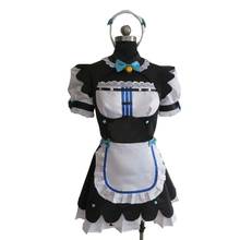 2017 Nekopara Vanilla Maid Cosplay Costume Custom Made Any Size 2024 - buy cheap