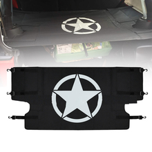 Marlaa Rear Trunk Cargo Shield Luggage Shade Security Cover for Jeep Wrangler 2007-2017 4 Door 2008 - 2016 2024 - buy cheap