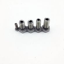 4pcs M5 stainless steel hollow screws lamp fitting hex bolts hexagon threading screw through hole bolt 8mm-16mm length 2024 - buy cheap