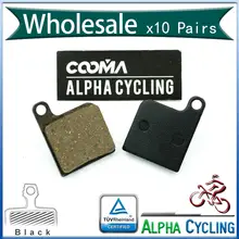 Bicycle Disc Brake Pads For Giant MPH2001-2005 Disc Brake, Resin Black, 10 Pairs, BP035 2024 - buy cheap