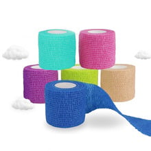 1Pcs 5CM*460CM Self Adhesive Elastic Bandage Non-woven Fabric Kinesiology Knee Elbow Support Injury Pad Tape Protective Gear 2024 - buy cheap